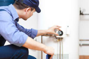 Plumber Servicing Home In Fullerton