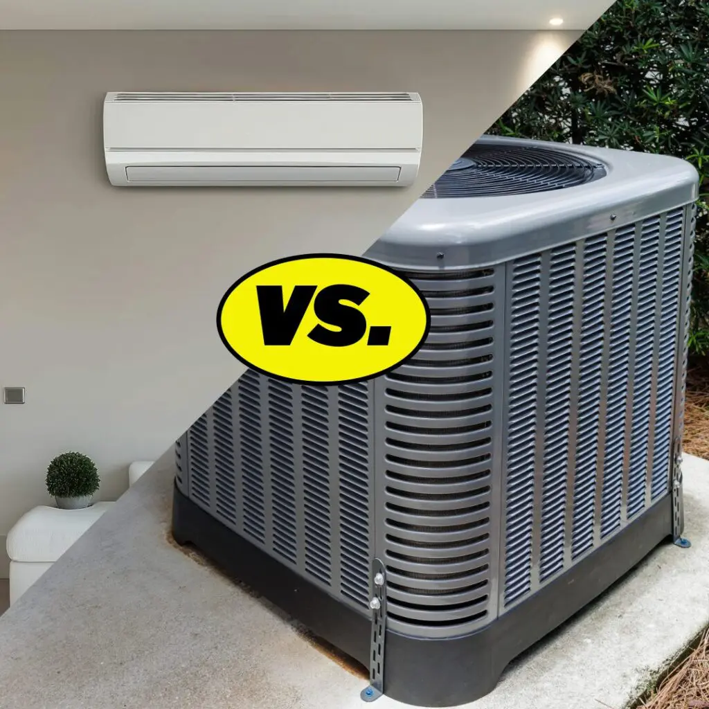 Ductless vs Central HVAC system